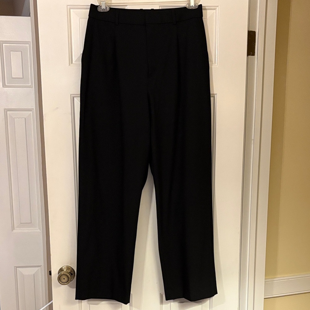 UNIQLO wide leg back trousers SZ L